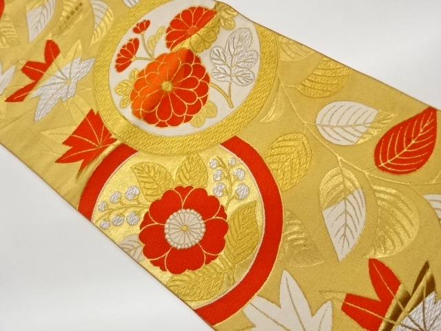JAPANESE FUKURO OBI / WOVEN PAULOWNIA